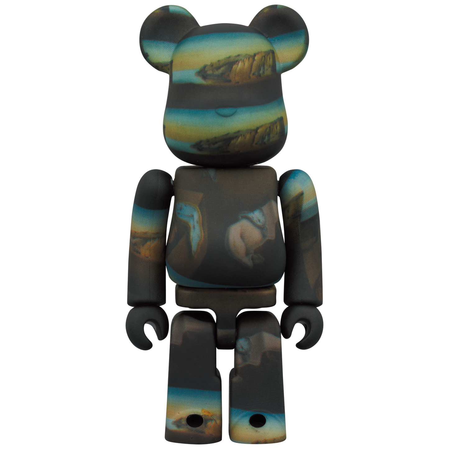 BE@RBRICK Salvador Dali THE PERSISTENCE OF MEMORY 100％ & 400％