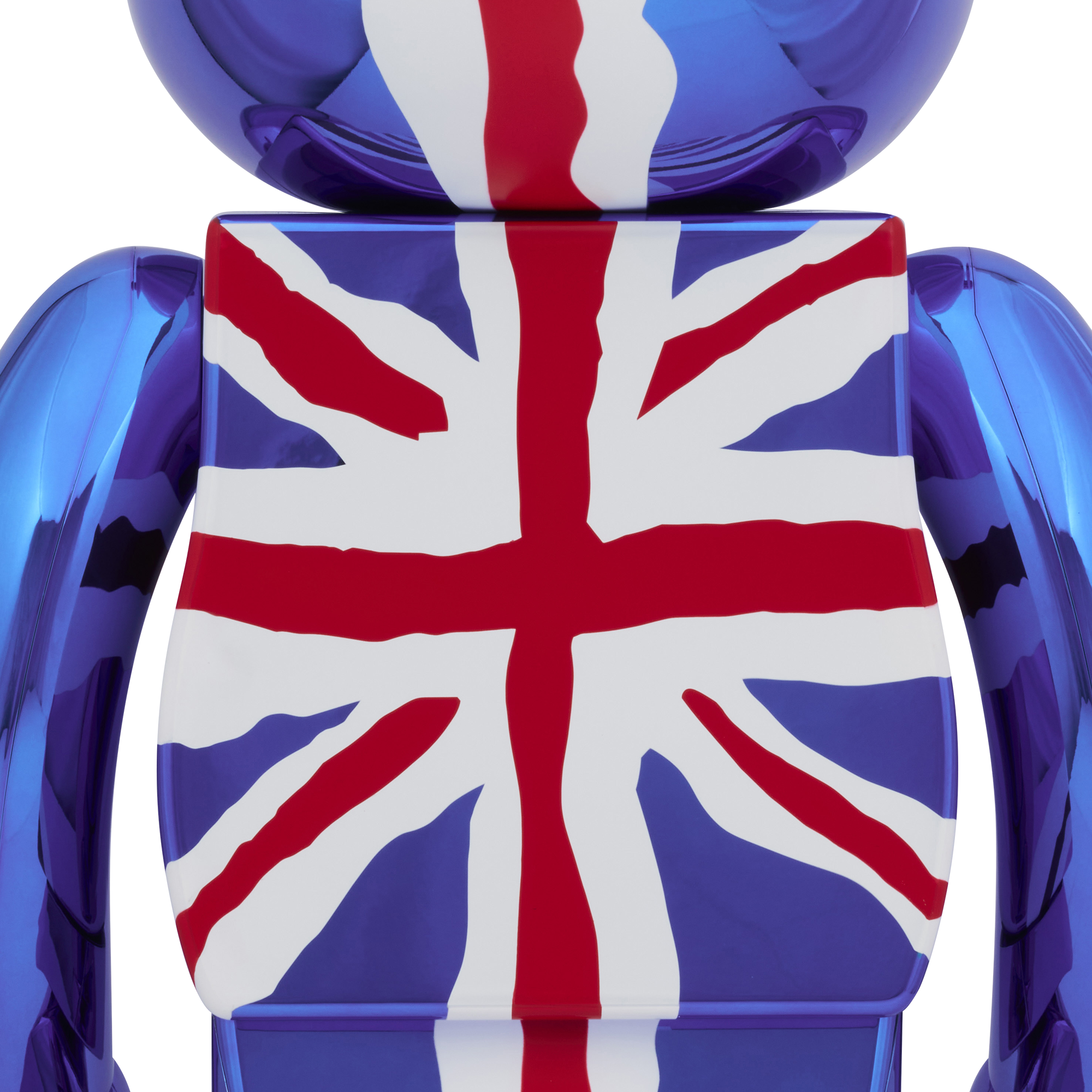 BE@RBRICK Sex Pistols "God Save The Queen" Chrome Ver. 1000％