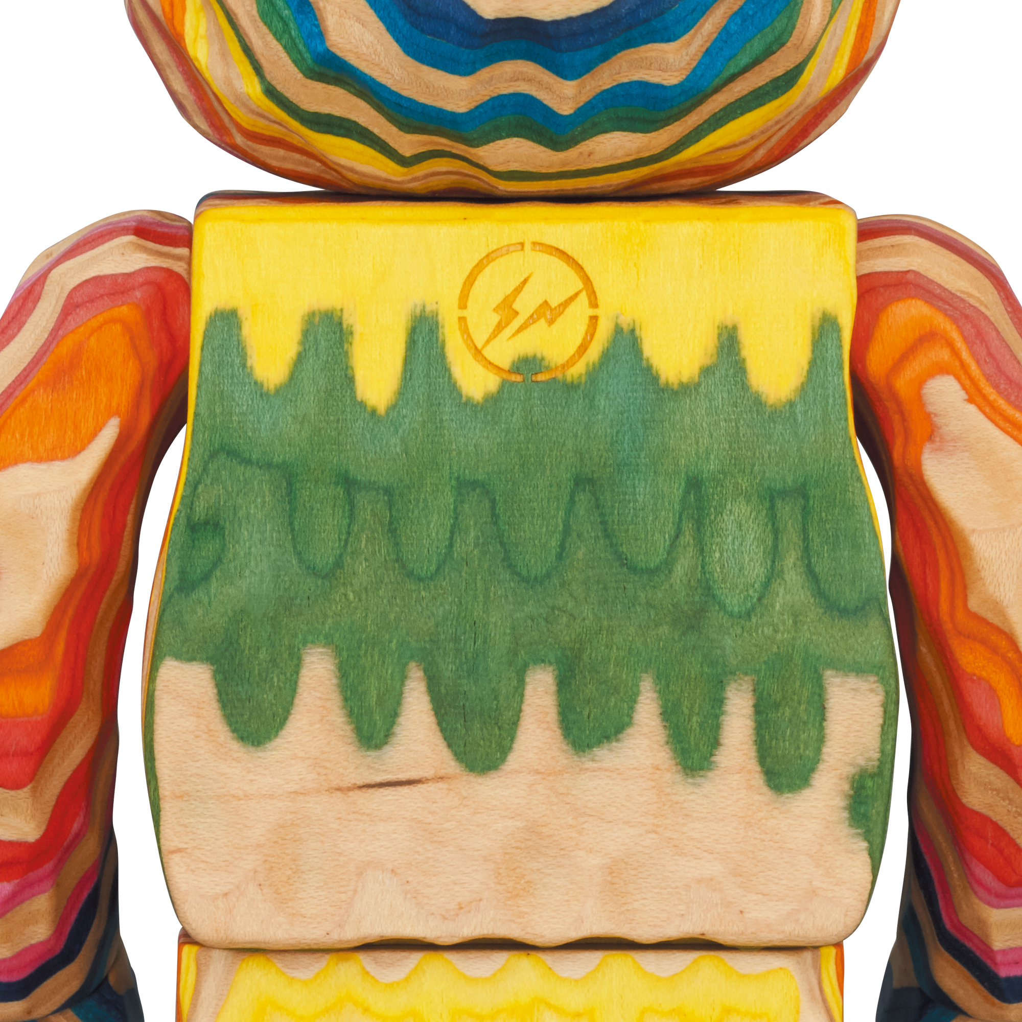 BE@RBRICK Karimoku fragmentdesign HAROSHI VERTICAL 400％ carved wooden