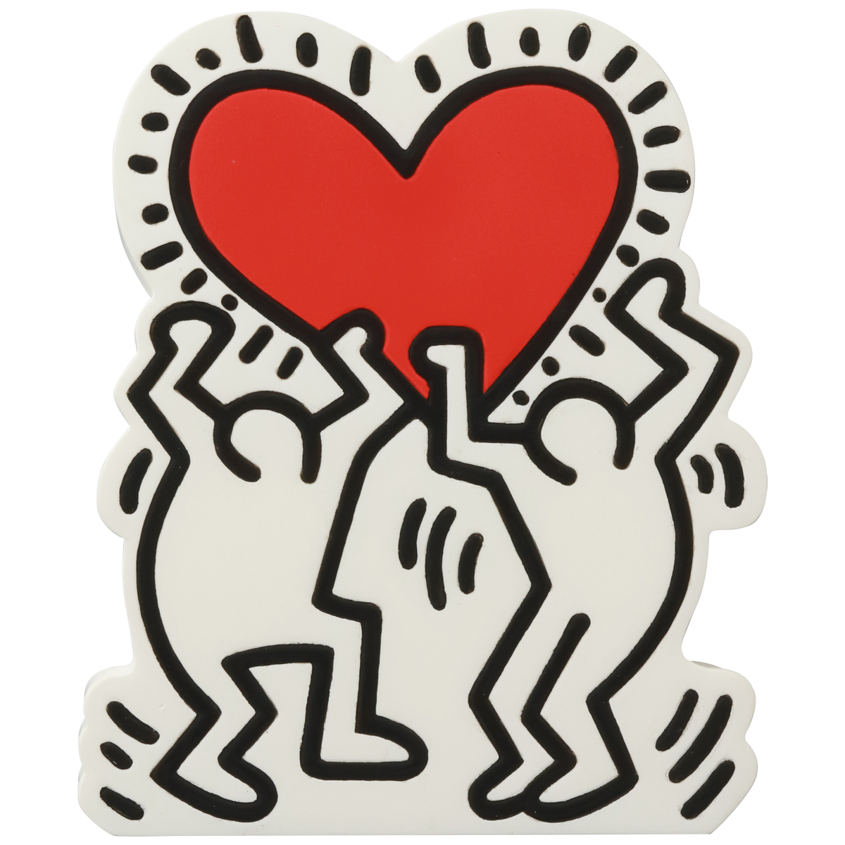 MINI VCD KEITH HARING #3 Skateboarder / With Heart / Barking Dog / Flying Devil / Radiant Baby / Andy Mouse / Three Eyed Smiling Face
