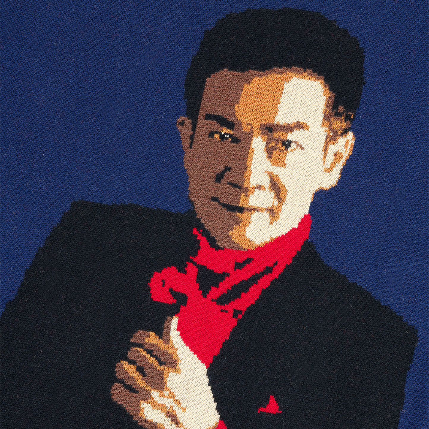 MLE "Toshihiko Tahara" KNIT GANG COUNCIL CREW NECK SWEATER "TOSHI"