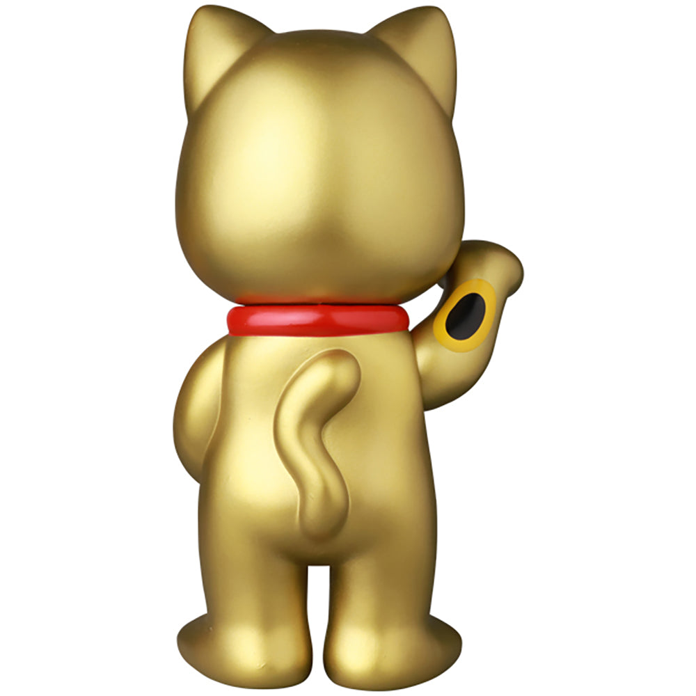 不二家ソフビコレクション 招き猫ペコちゃん（金塗装）_1
