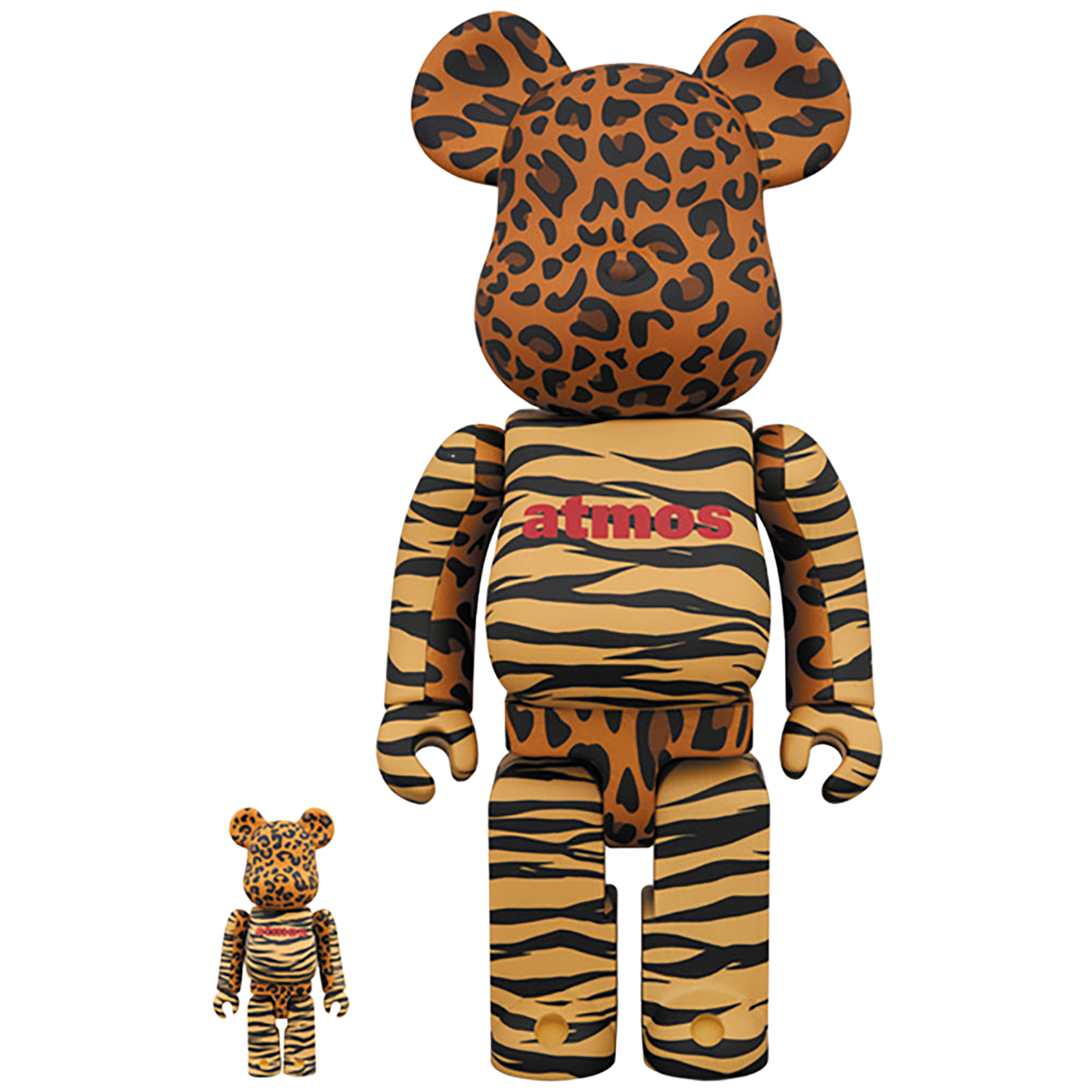 BE@RBRICK atmos ANIMAL 100％ & 400％