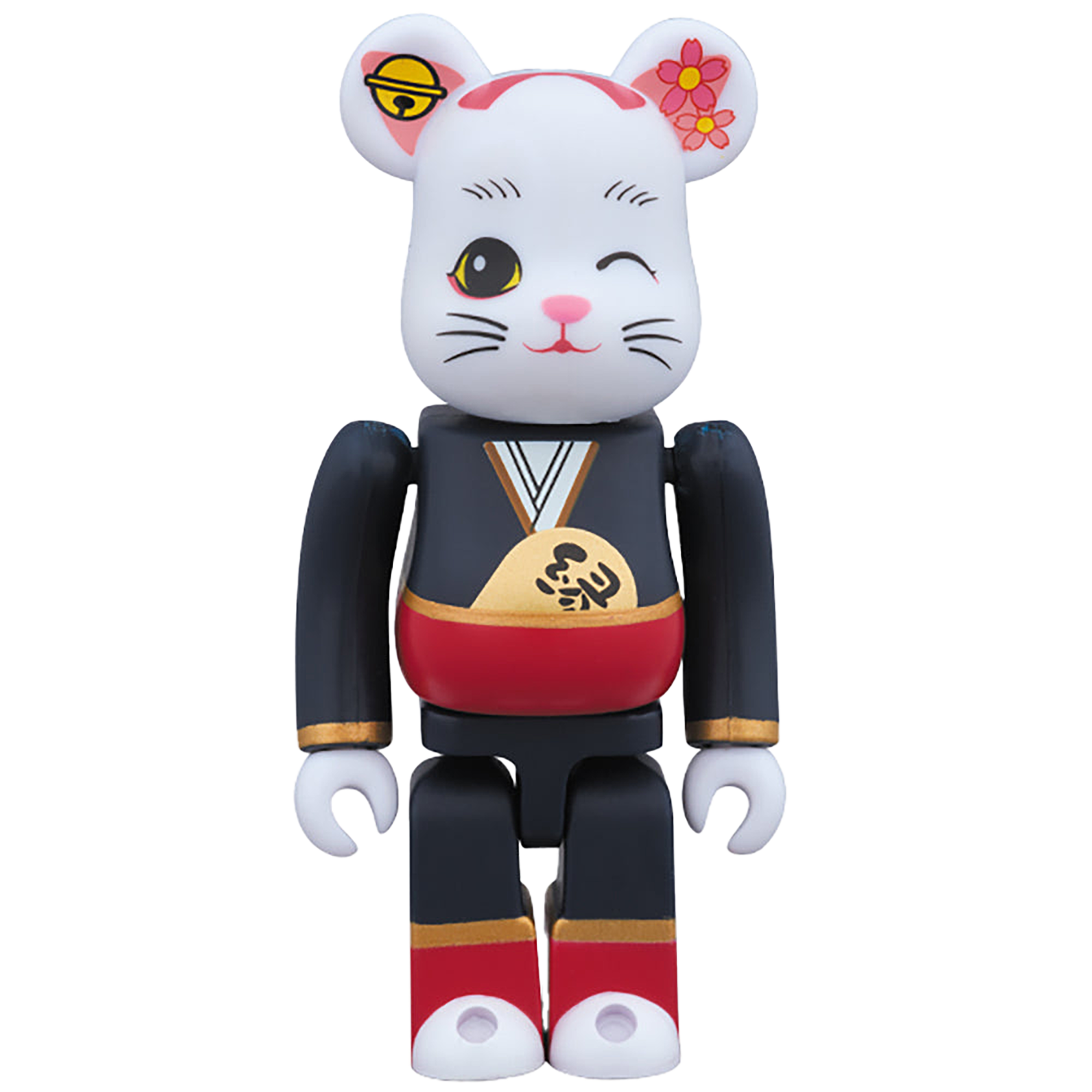 BE@RBRICK 招き猫 縁結び 舞妓 / 巫女 100％