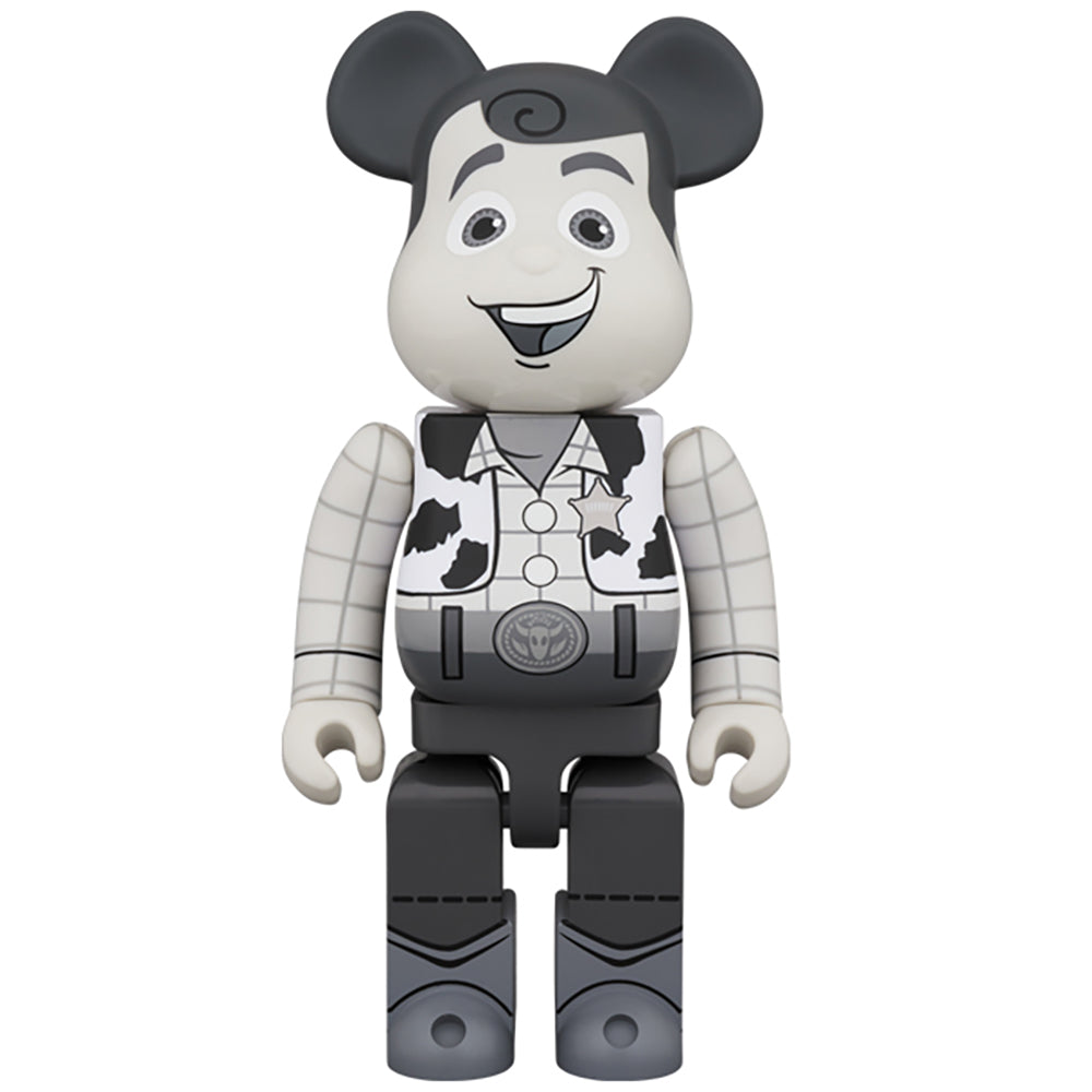 BE@RBRICK WOODY B&W Ver. 400％_0