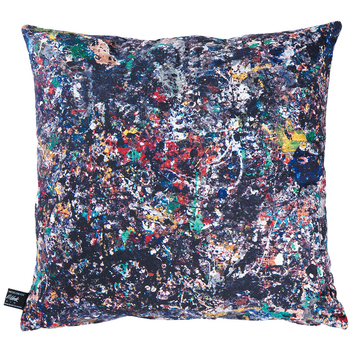 SQUARE CUSHION "Jackson Pollock Studio 03"