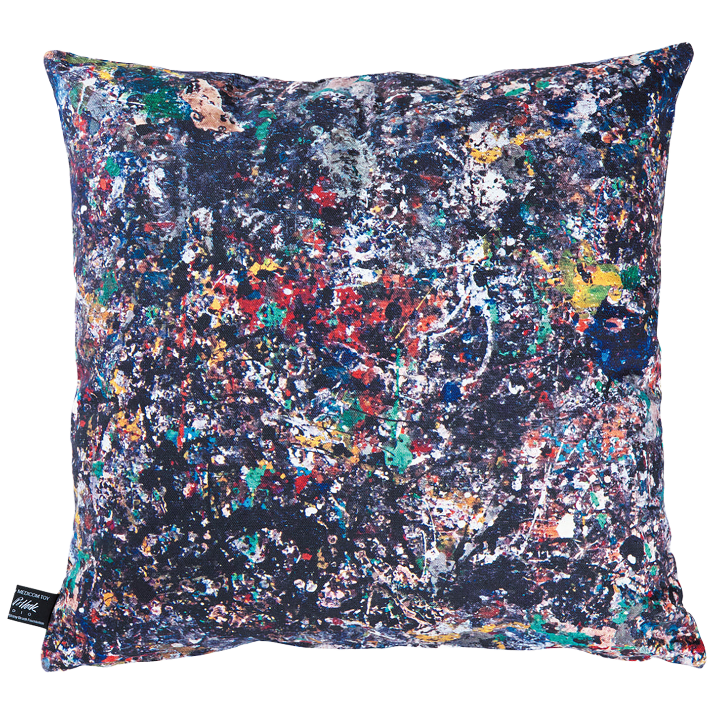 SQUARE CUSHION "Jackson Pollock Studio 03"