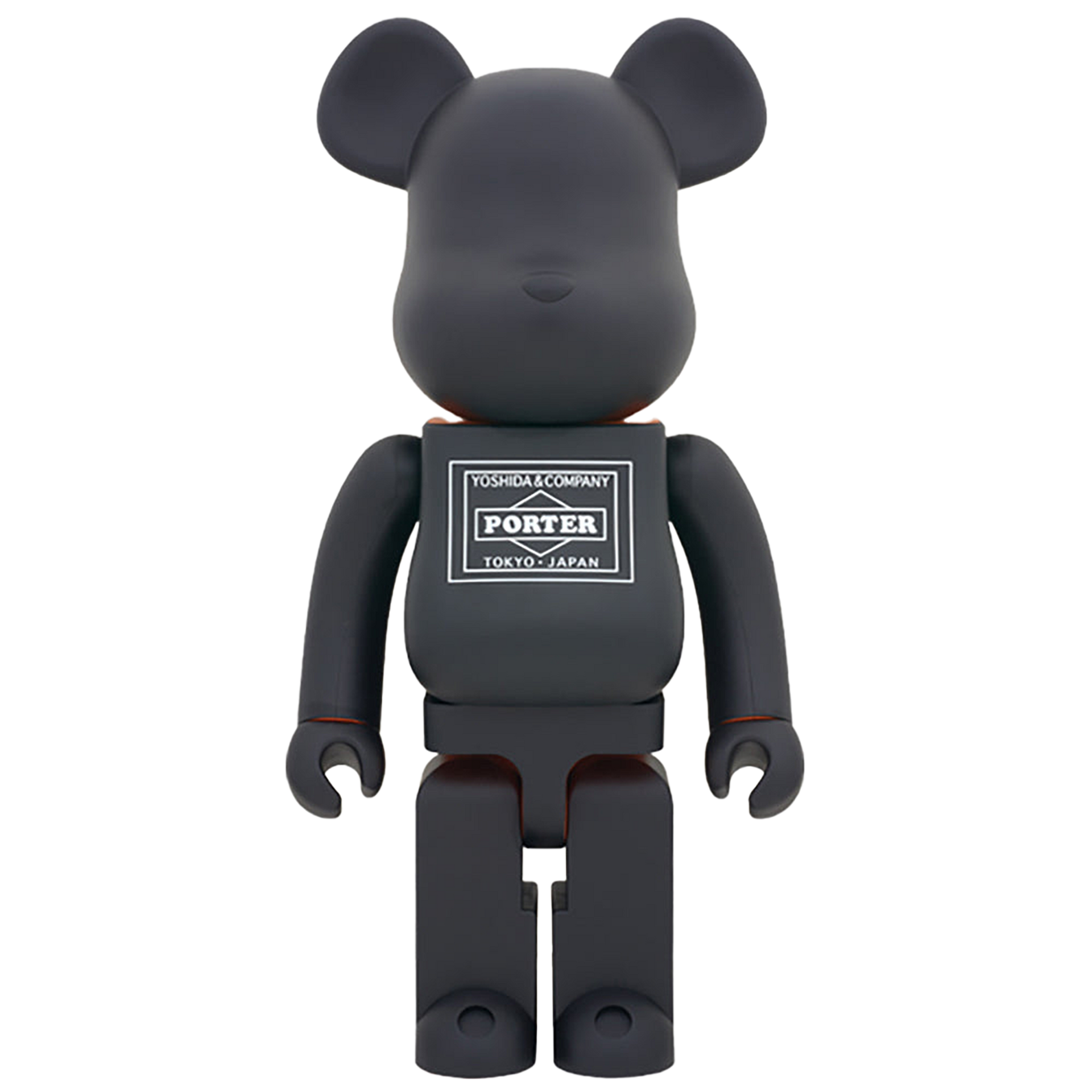 PORTER ボストンバッグ ダークブラウン メディコムトイ　ベアブリック付き PORTER × BE@RBRICK 1000％ | MEDICOM TOY OFFICIAL STORE