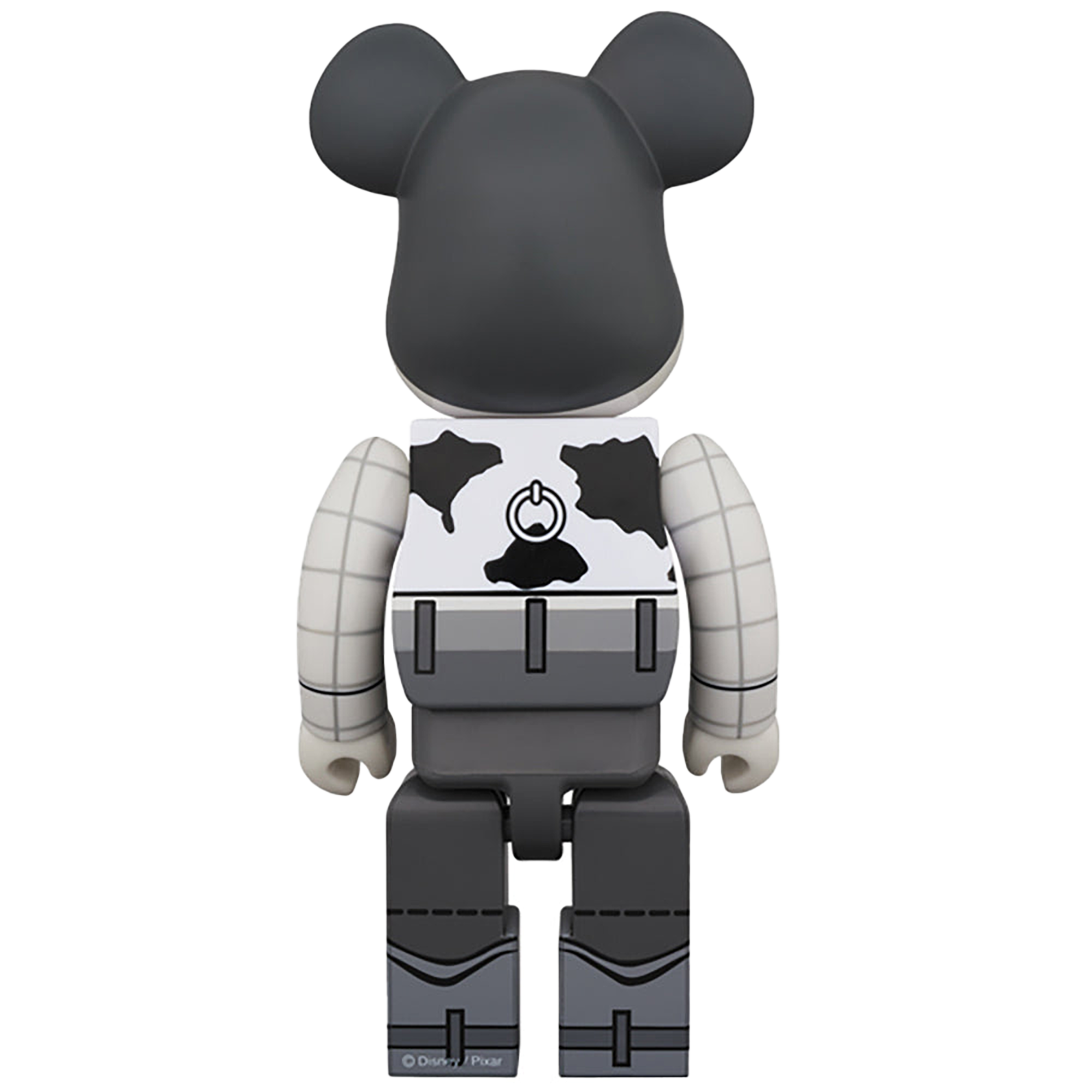 BE@RBRICK WOODY B&W Ver. 400％