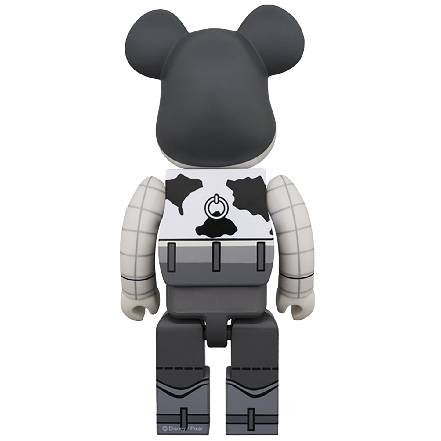 BE@RBRICK WOODY B&W Ver. 400％