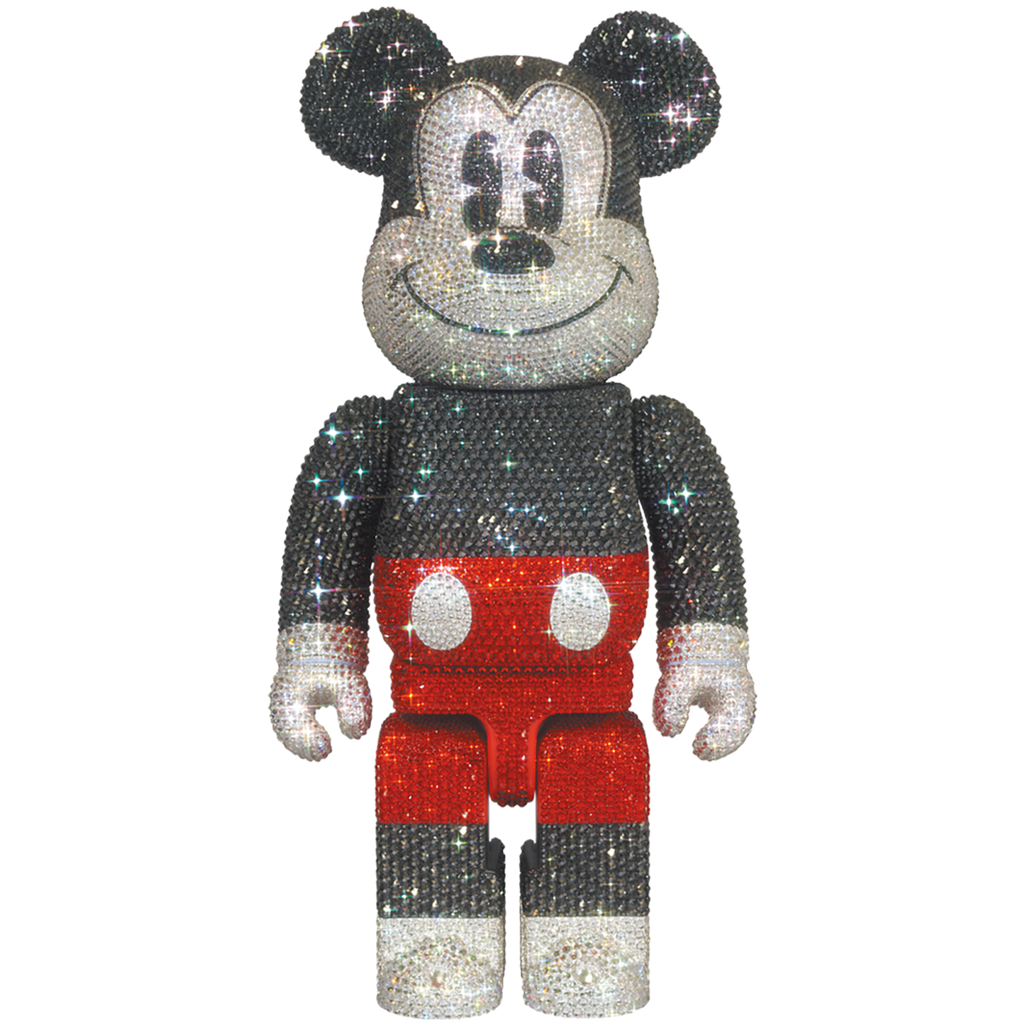 CRYSTAL DECORATE MICKEY MOUSE BE@RBRICK 400% R&W Ver.《Planned to be shipped in late October 2021》