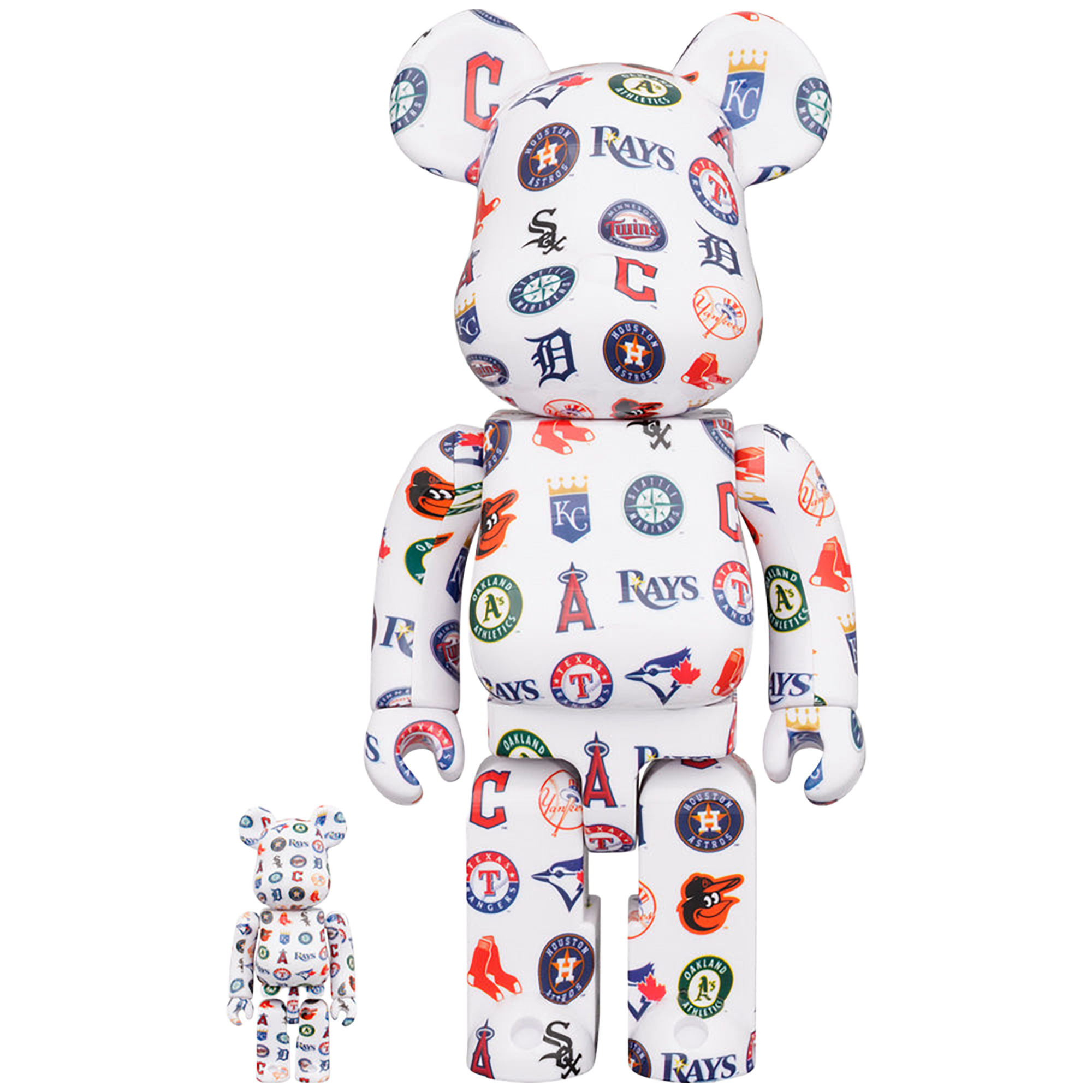 BE@RBRICK MLB AMERICAN LEAGUE (TM) 100％ & 400％