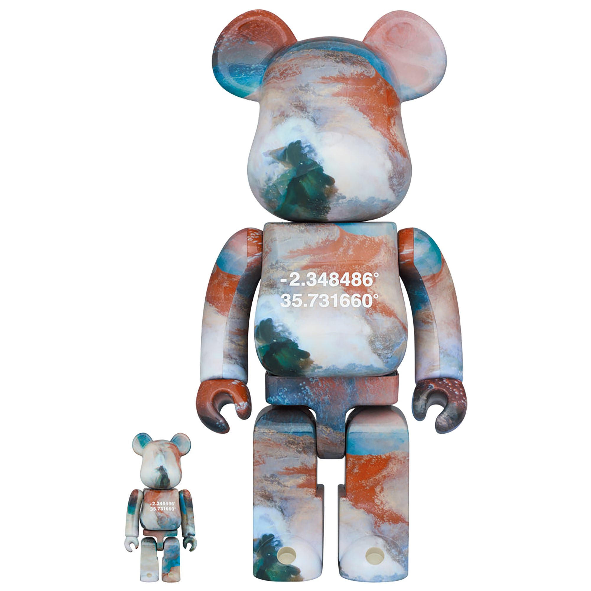 BE@RBRICK 本杰明·格兰特“概览”纳特龙湖 100% 和 400%