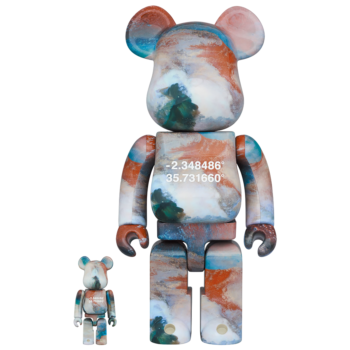 BE@RBRICK 本杰明·格兰特“概览”纳特龙湖 100% 和 400%