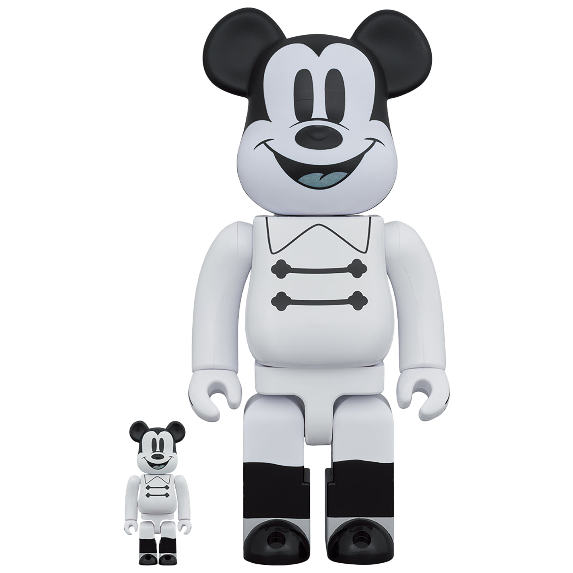 BE@RBRICK Nighttime Mickey 100％ & 400％