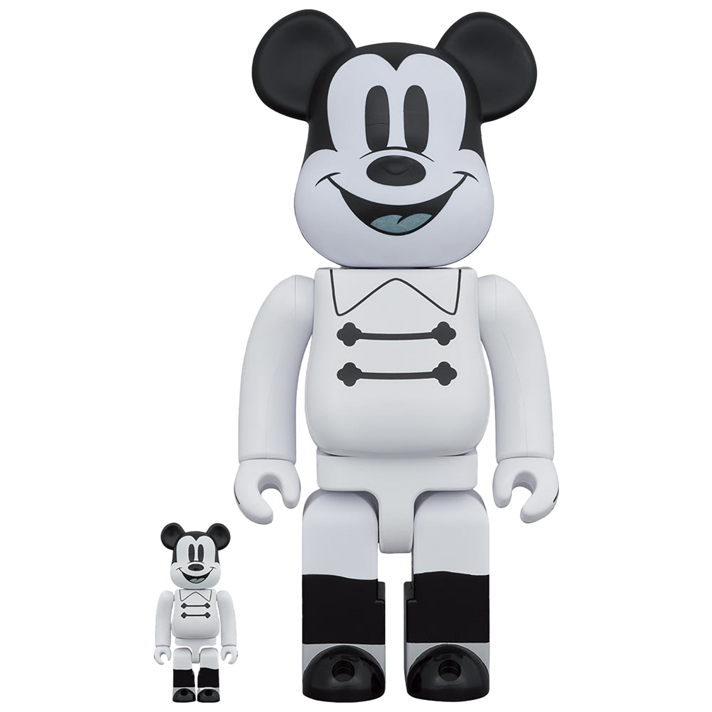 BE@RBRICK Nighttime Mickey 100％ & 400％
