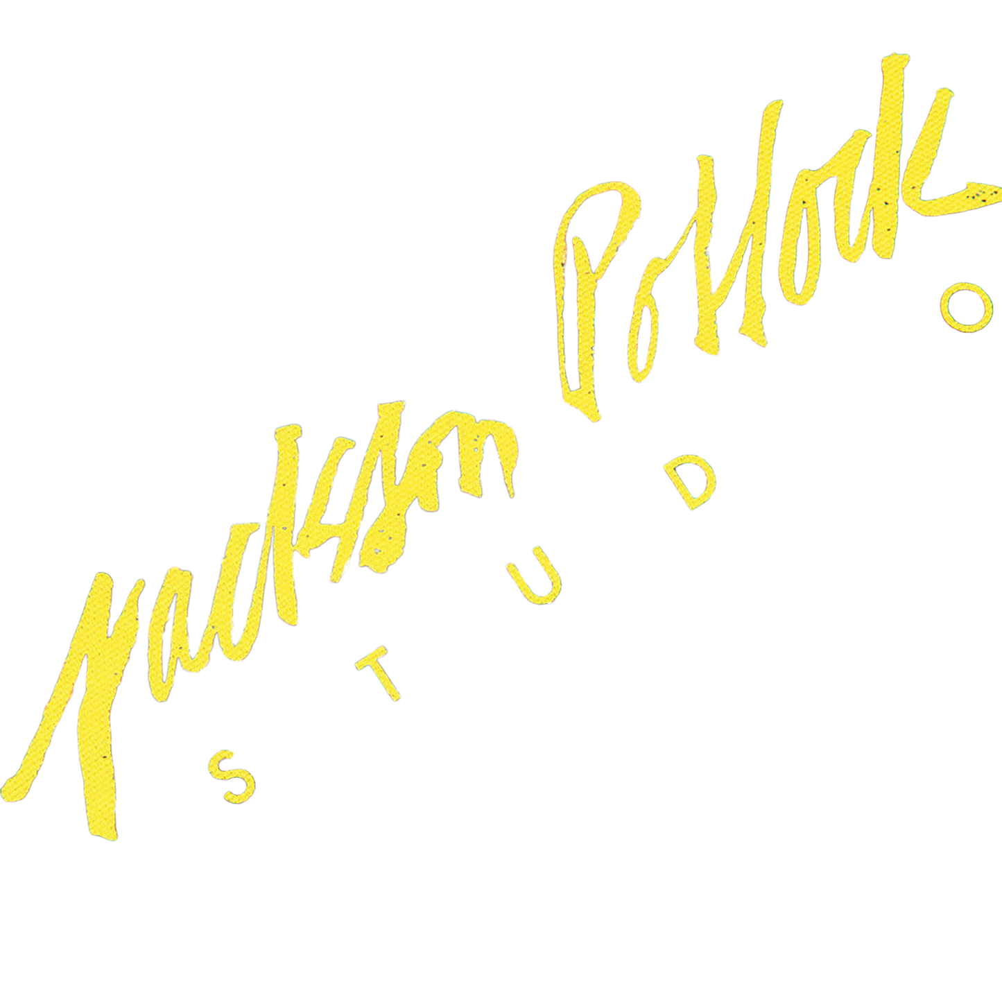 SQUARE CUSHION "Jackson Pollock Studio 03"