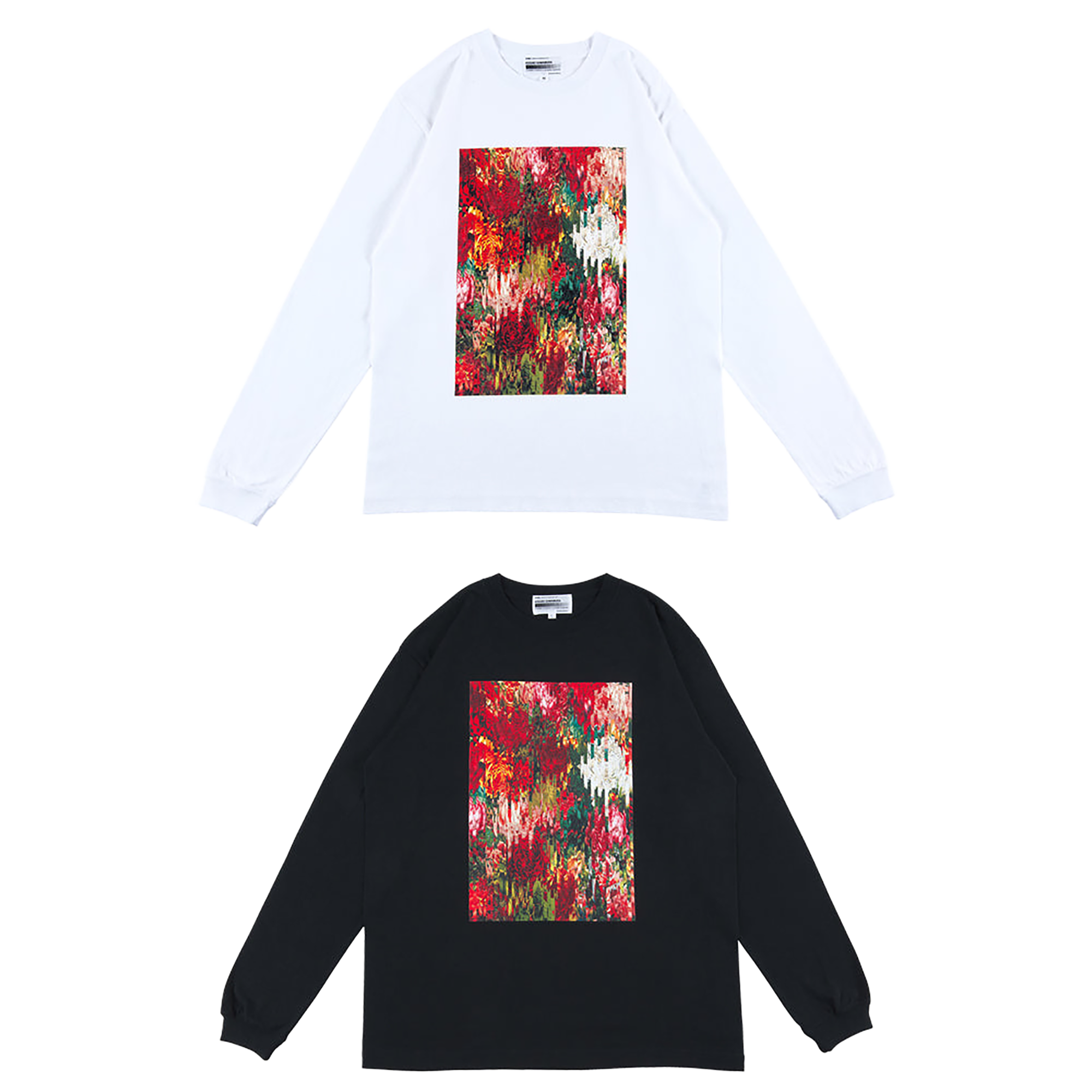 KOSUKE KAWAMURA LONG SLEEVE TEE "FLOWER"