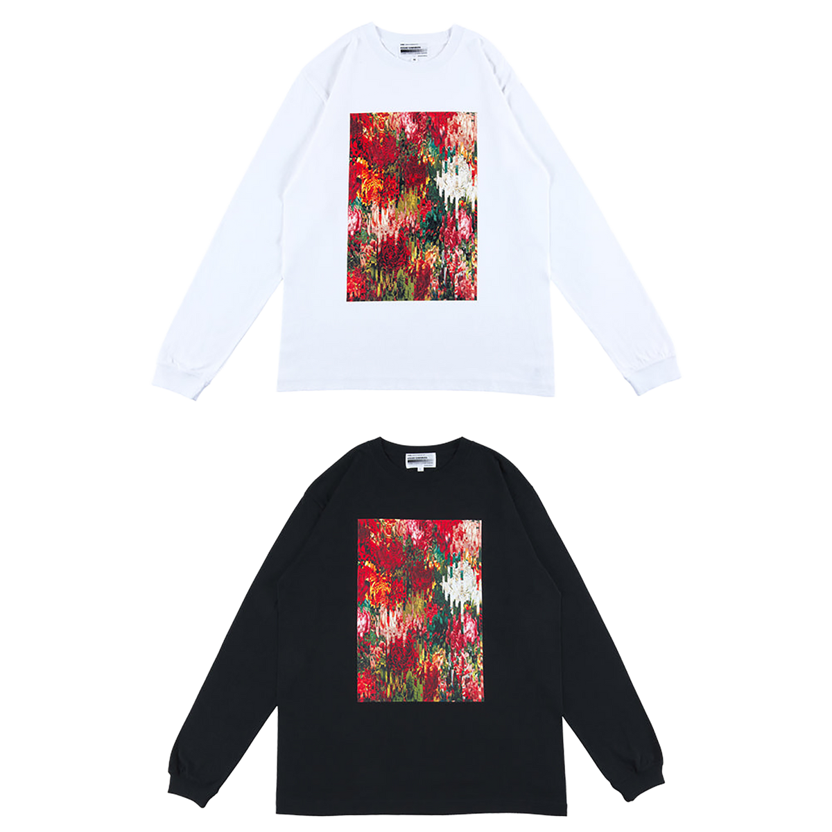 KOSUKE KAWAMURA LONG SLEEVE TEE "FLOWER"