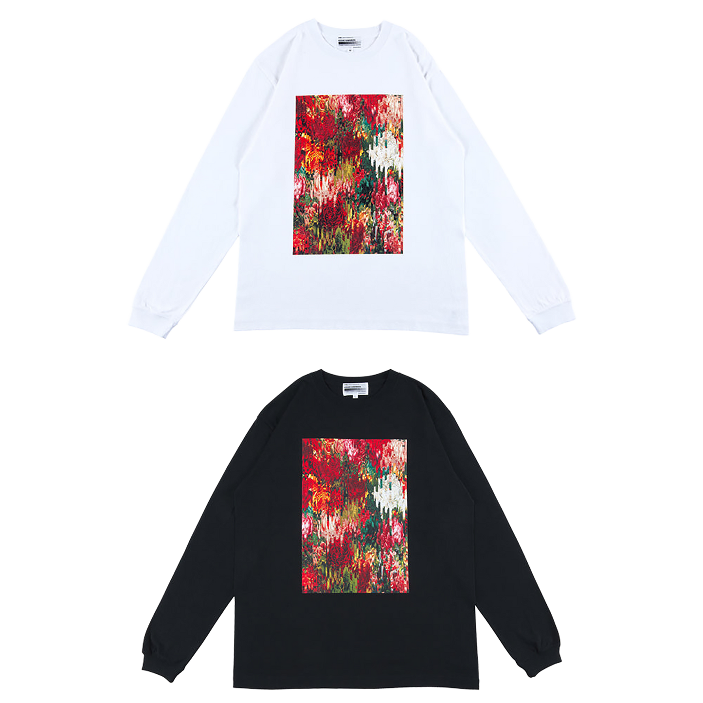 KOSUKE KAWAMURA LONG SLEEVE TEE "FLOWER"