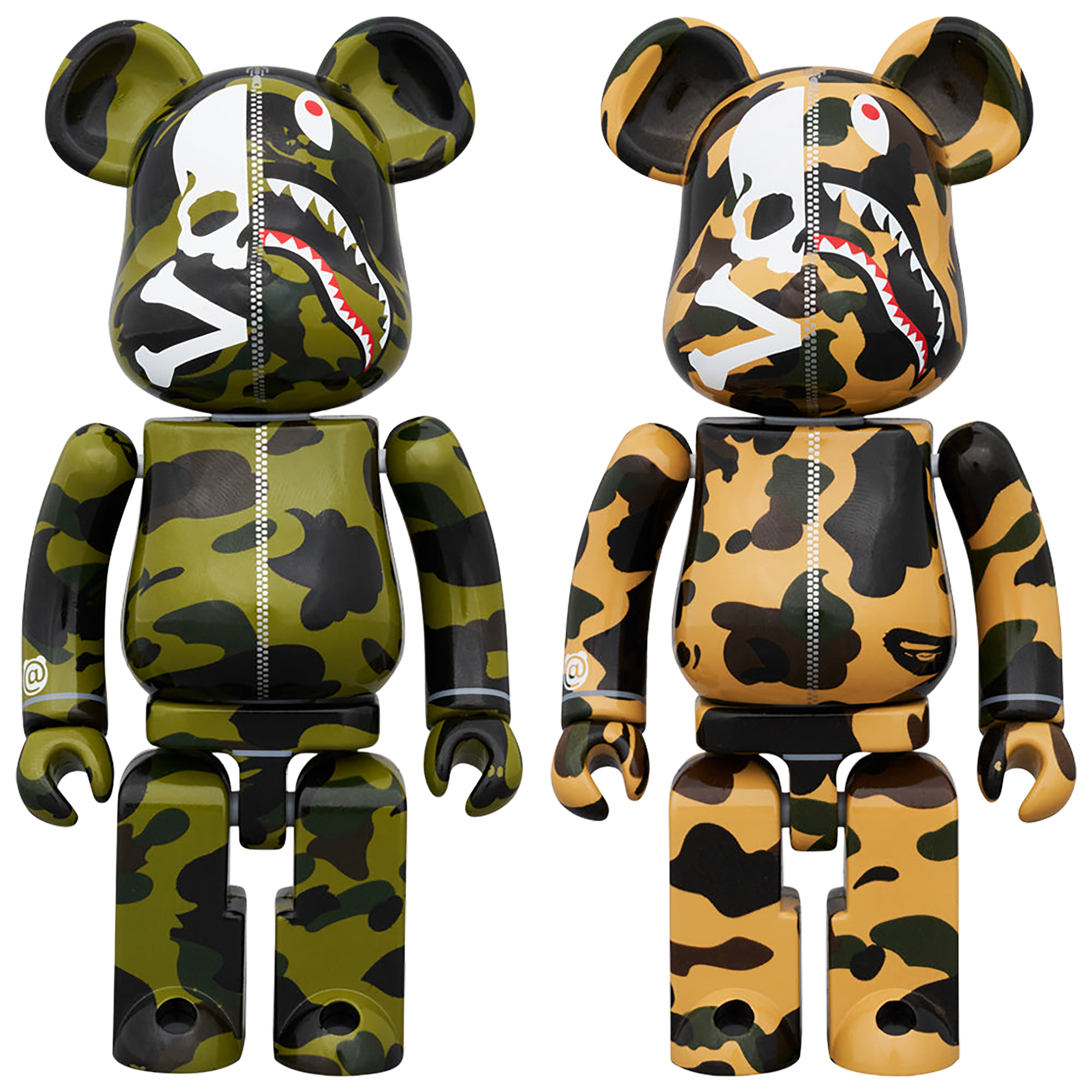 Chogokin BE@RBRICK MASTERMIND VS BAPE(R) GREEN／YELLOW