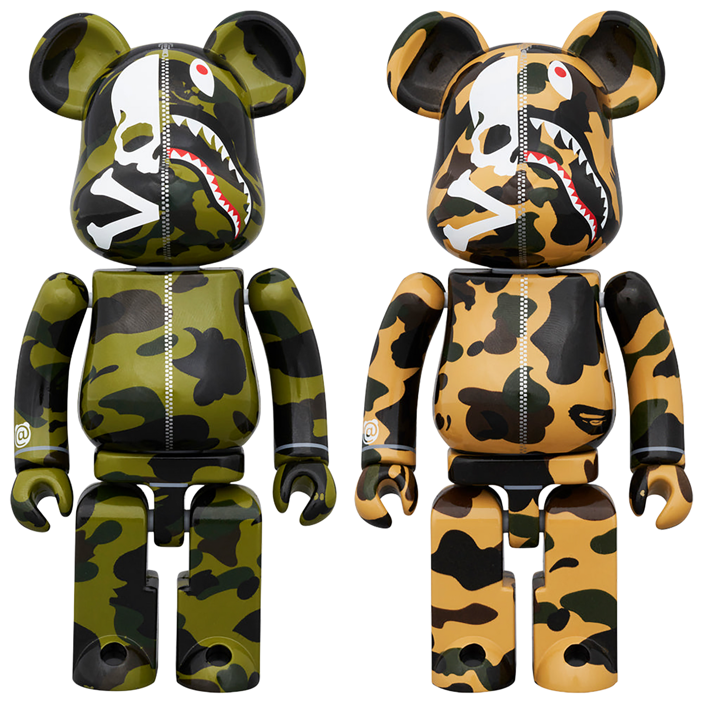 Chogokin BE@RBRICK MASTERMIND VS BAPE(R) GREEN／YELLOW