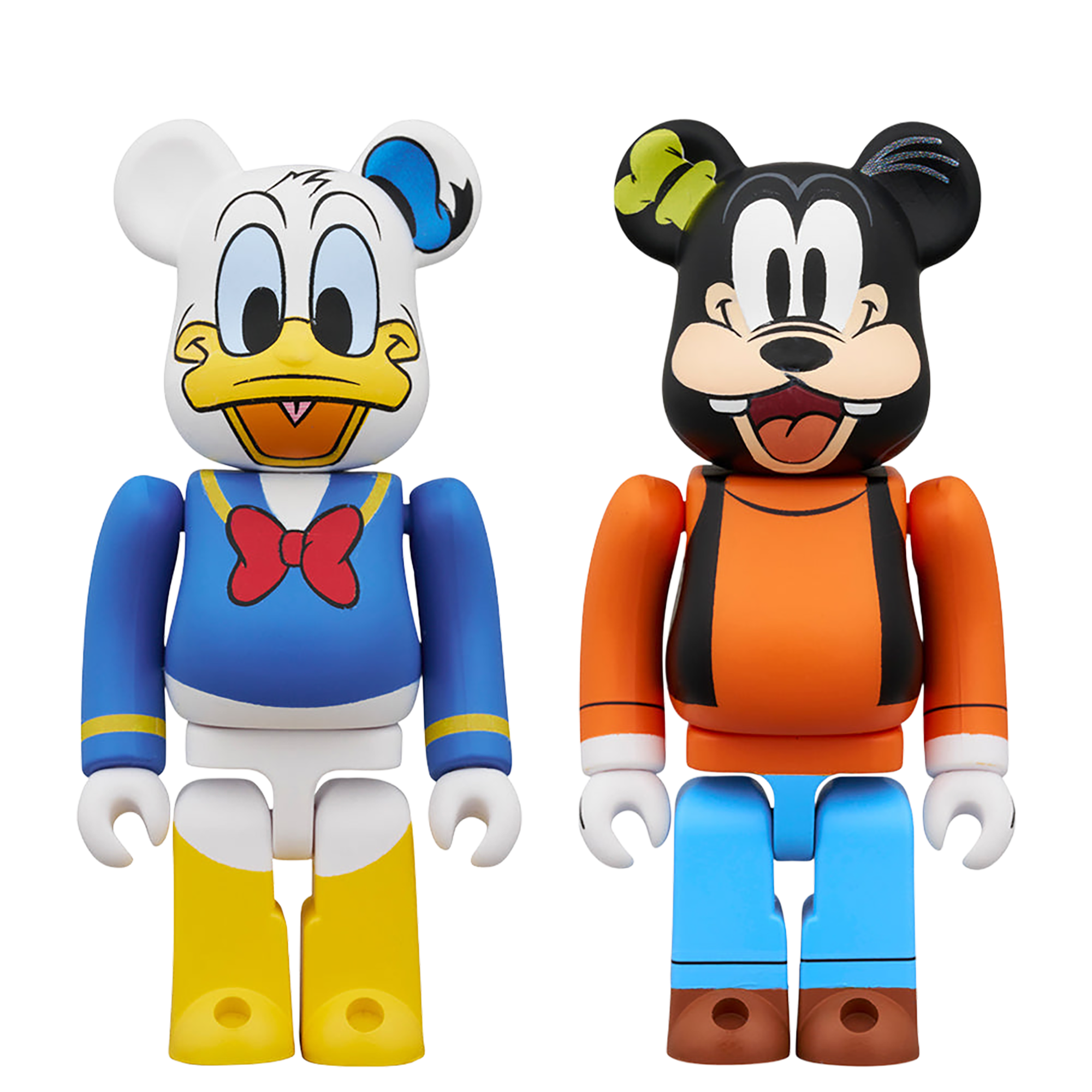 BE@RBRICK DONALD DUCK & GOOFY 2PCS SET
