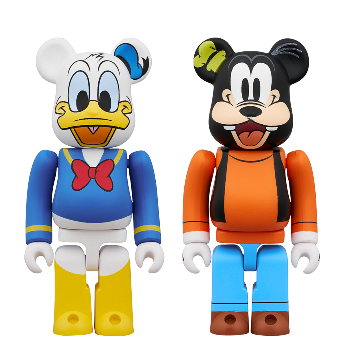 BE@RBRICK DONALD DUCK & GOOFY 2PCS SET
