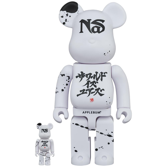 BE@RBRICK × NAS × APPLEBUM BE@RBRICK 100% & 400%