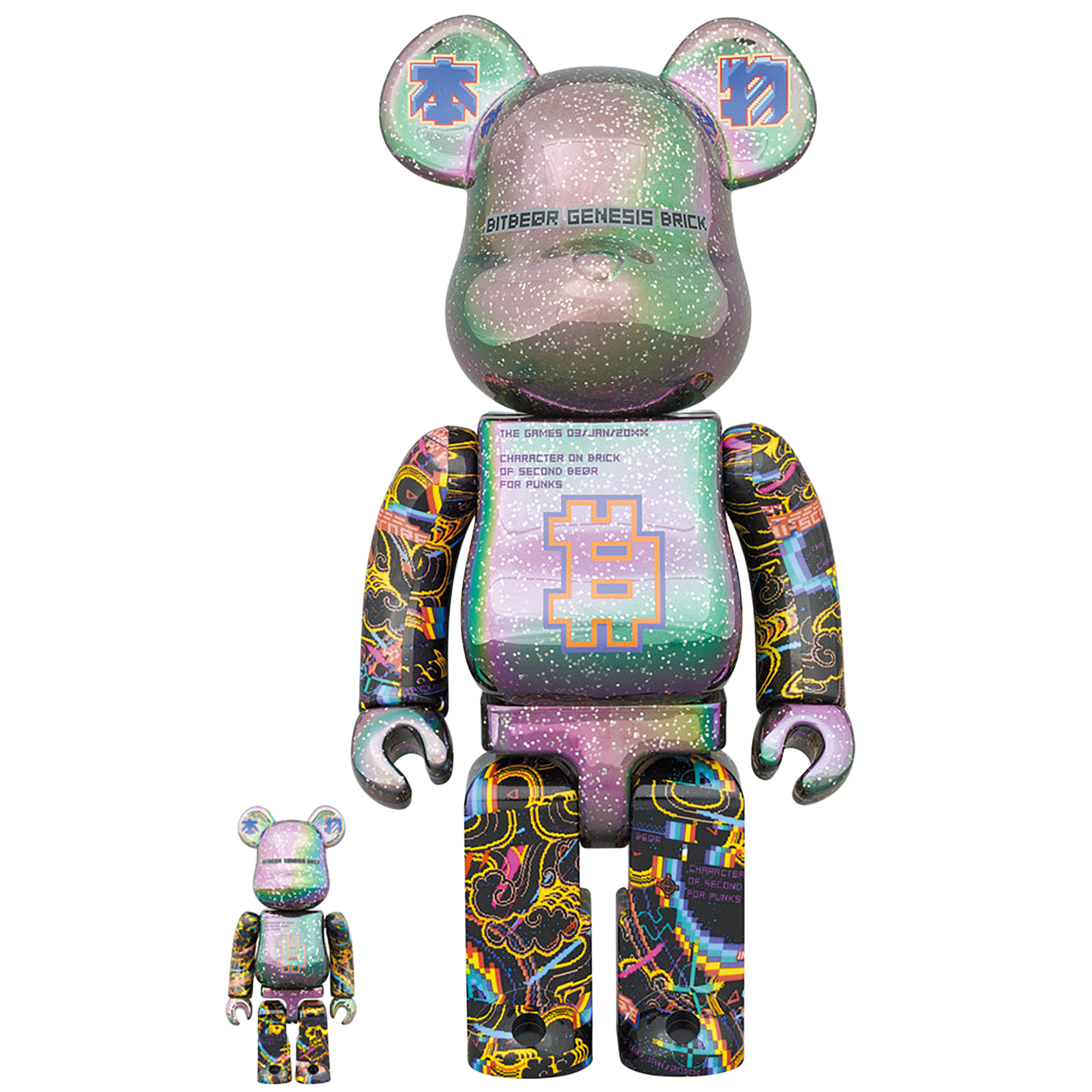 BE@RBRICK EXCALIBUR "SATOSHI" 100％ & 400％