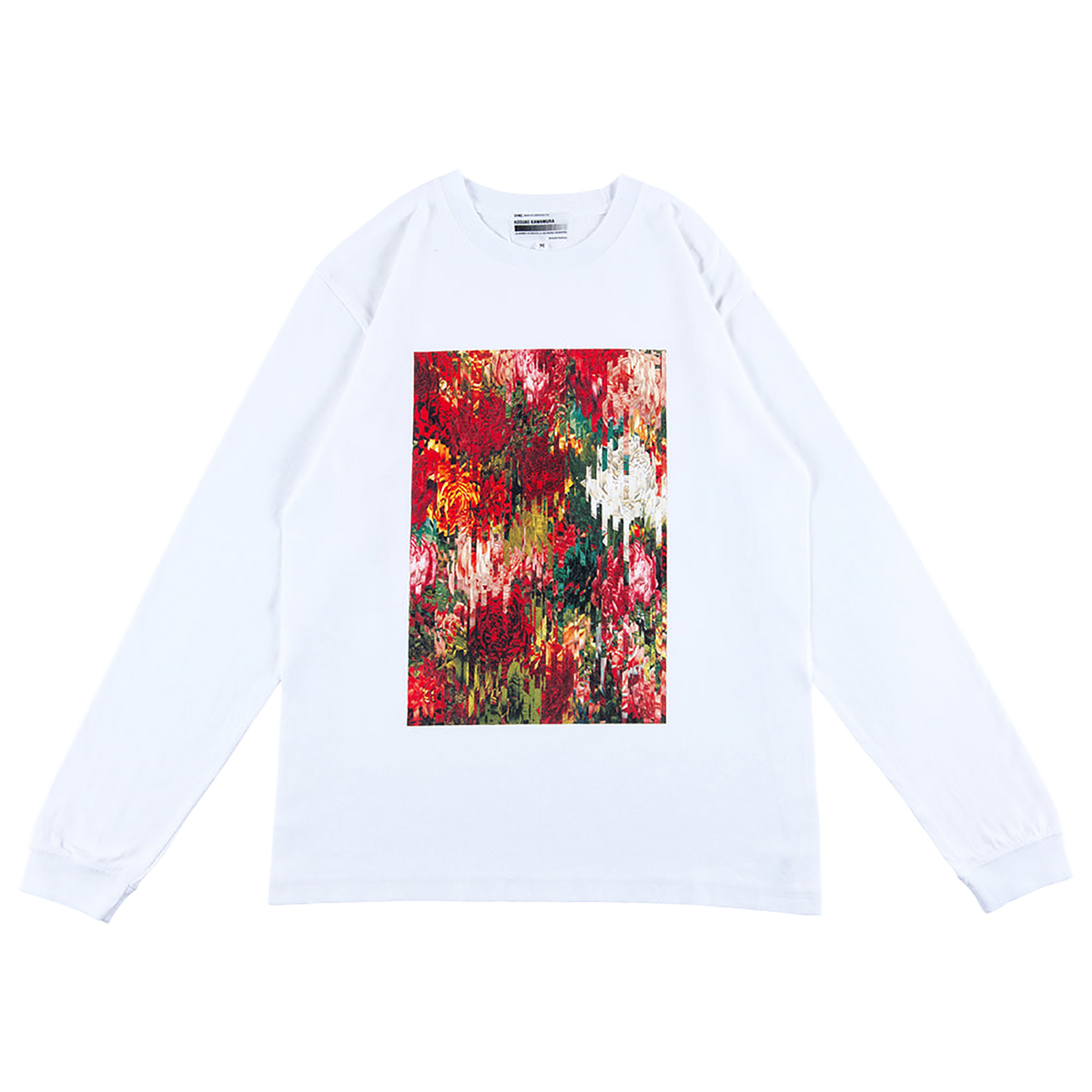 KOSUKE KAWAMURA LONG SLEEVE TEE "FLOWER"