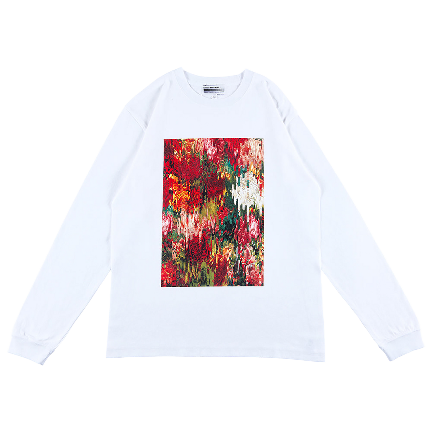 KOSUKE KAWAMURA LONG SLEEVE TEE "FLOWER"