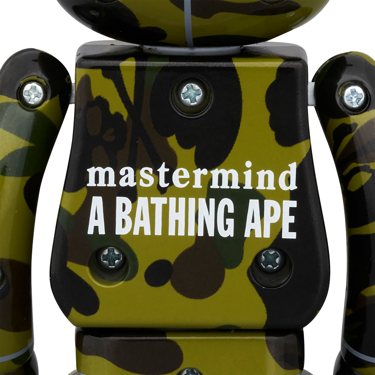 Chogokin BE@RBRICK MASTERMIND VS BAPE(R) GREEN／YELLOW