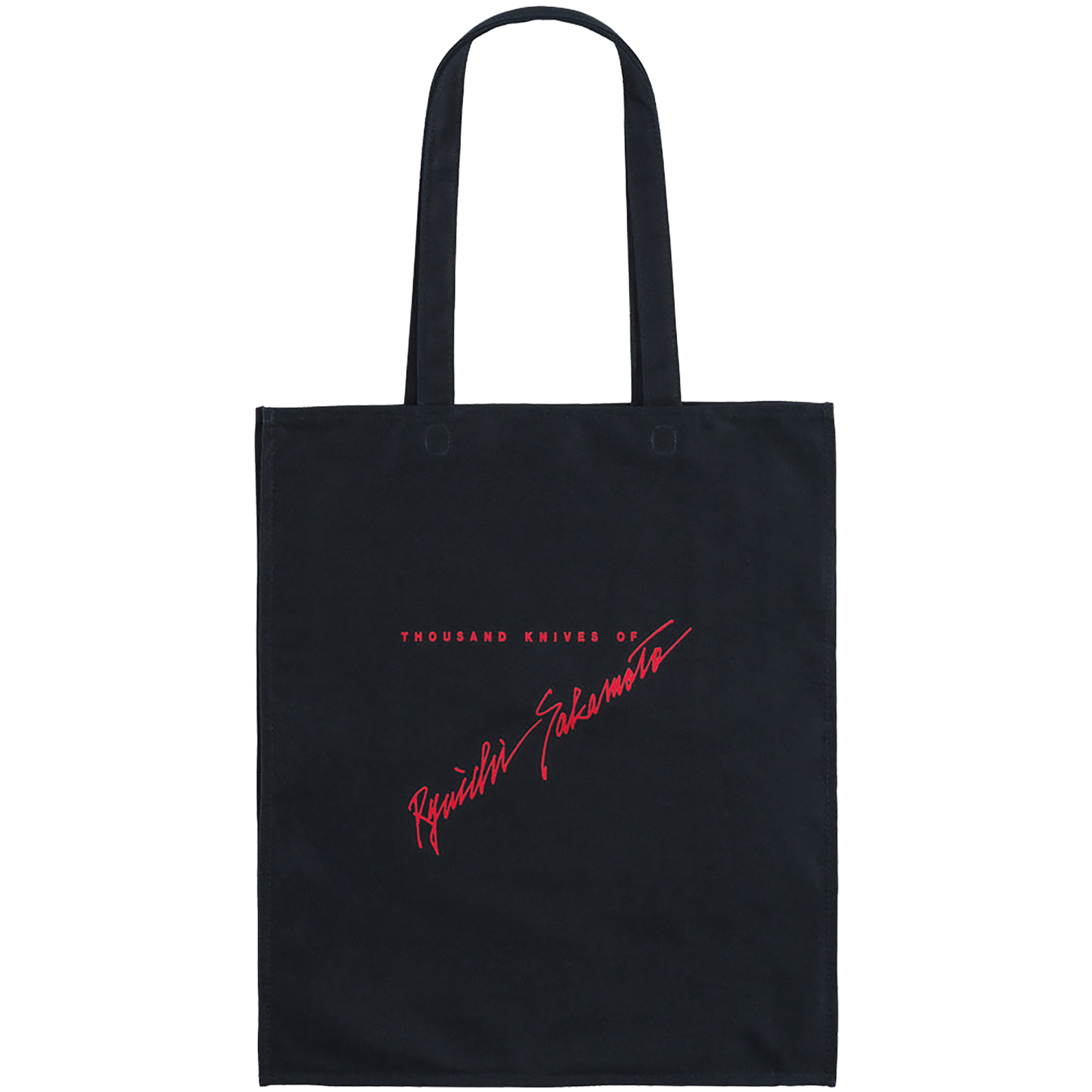 MLE Ryuichi Sakamoto "Thousand Knives" TOTE BAG《Planned to be shipped in late December 2025 / Order period is until September 27》
