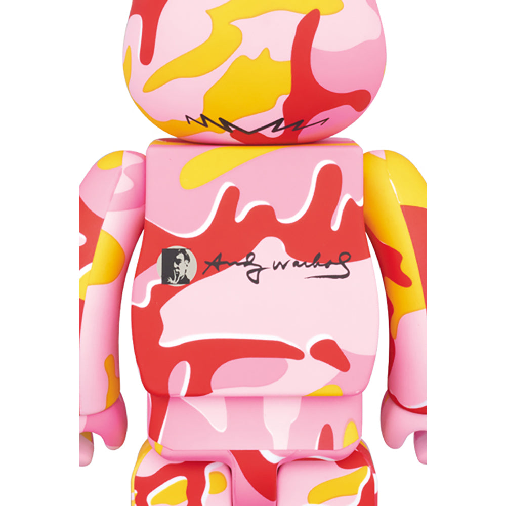 BE@RBRICK ANDY WARHOL Camo Ver. 1000％_1