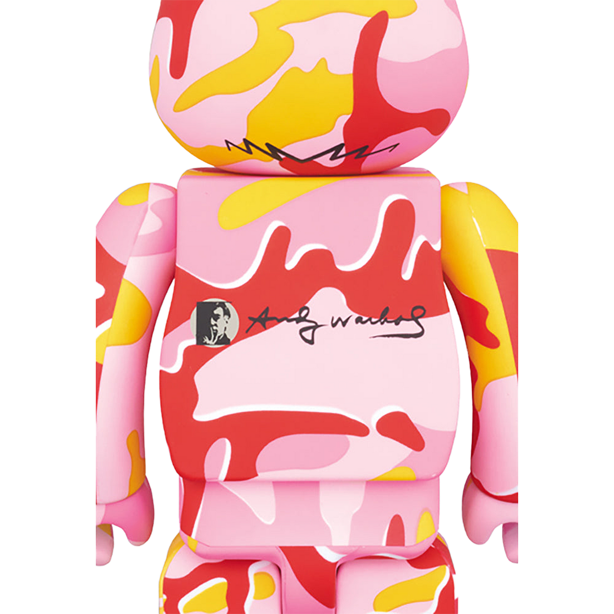BE@RBRICK ANDY WARHOL Camo Ver. 1000％