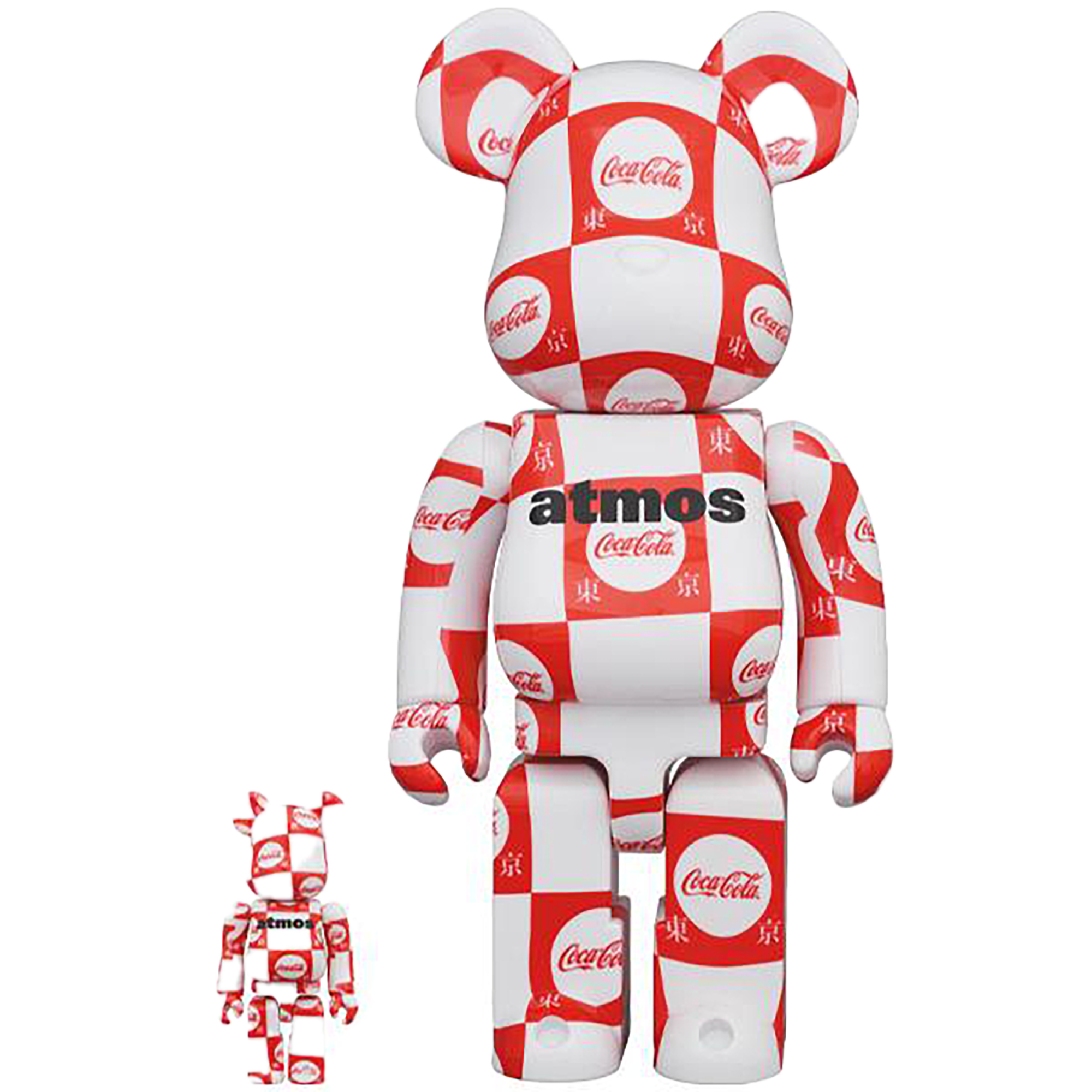 BE@RBRICK atmos × Coca-Cola TOKYO 100％ & 400％
