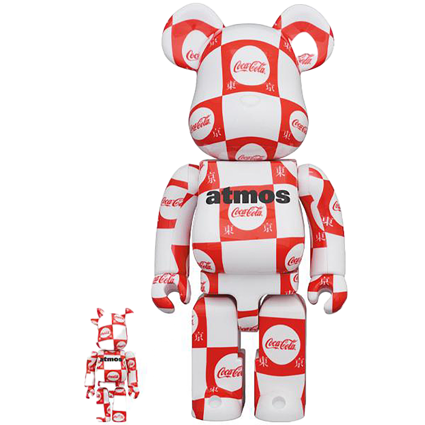 BE@RBRICK atmos × Coca-Cola TOKYO 100％ & 400％