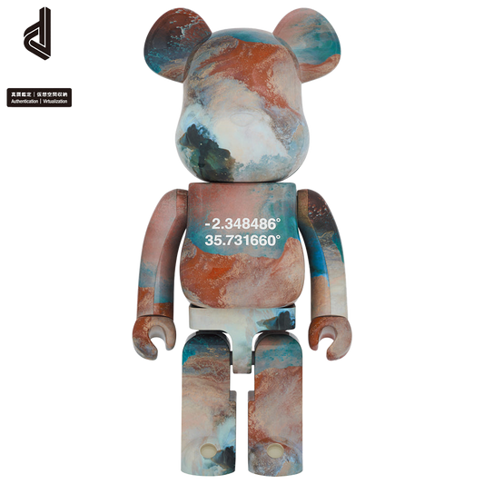 BE@RBRICK 本杰明·格兰特“概述”纳特龙湖 1000%