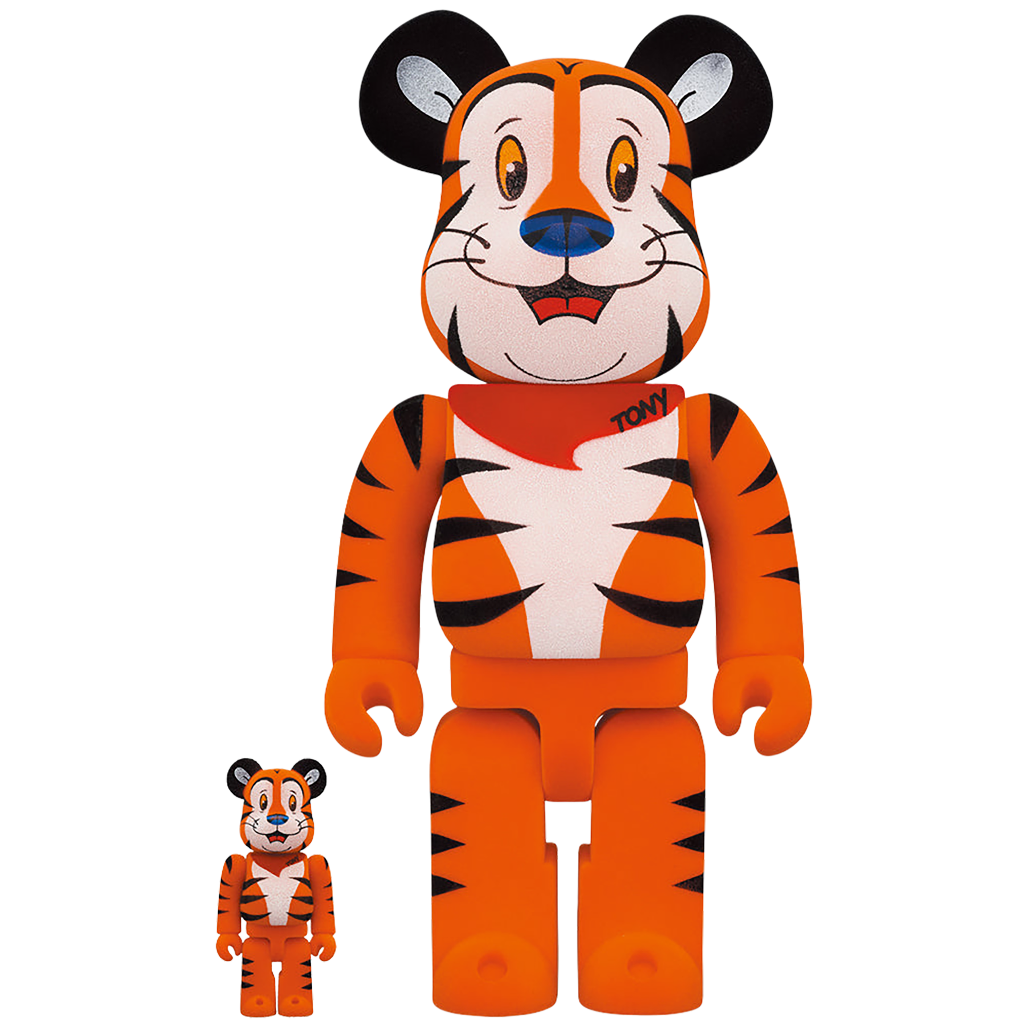 BE@RBRICK 托尼老虎 FLOCKY Ver. 100% 和 400%