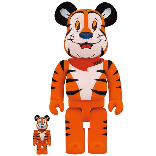 BE@RBRICK 托尼老虎 FLOCKY Ver. 100% 和 400%