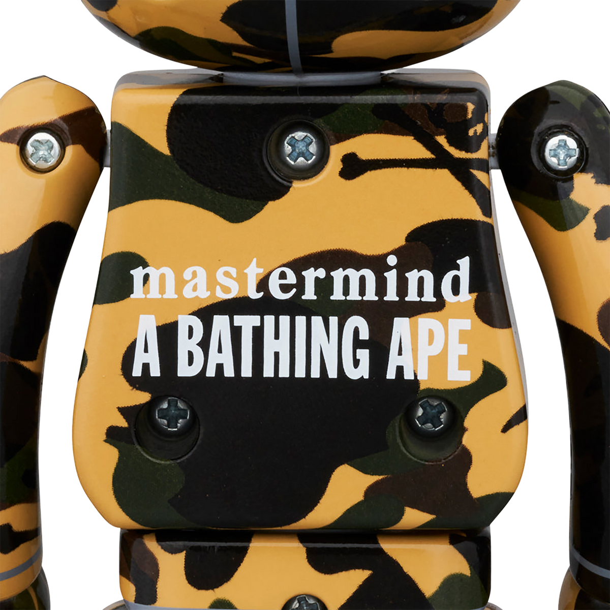 Chogokin BE@RBRICK MASTERMIND VS BAPE(R) GREEN／YELLOW