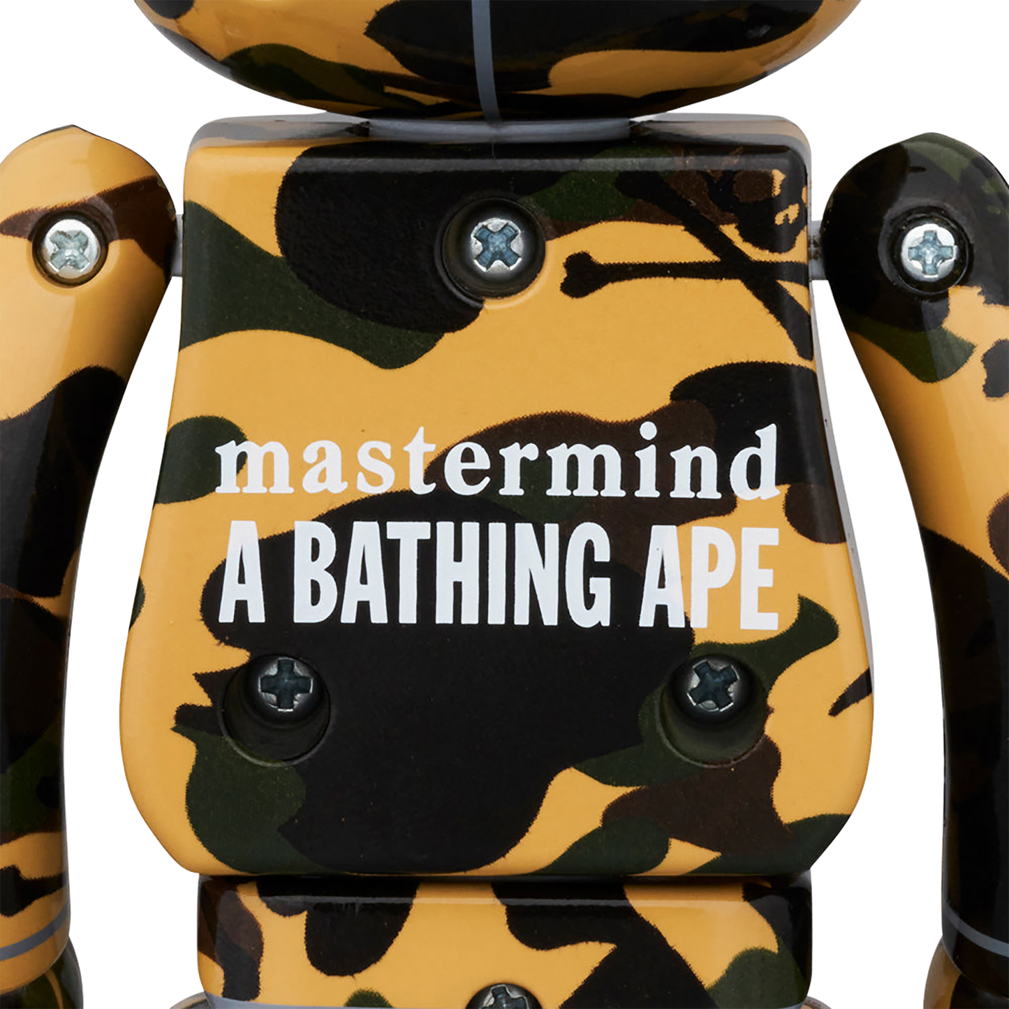 Chogokin BE@RBRICK MASTERMIND VS BAPE(R) GREEN／YELLOW