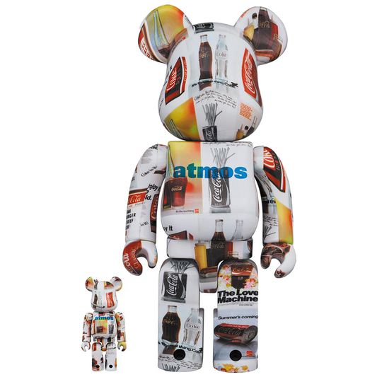 BE@RBRICK atmos × 可口可乐 TYPE-5 100% & 400%