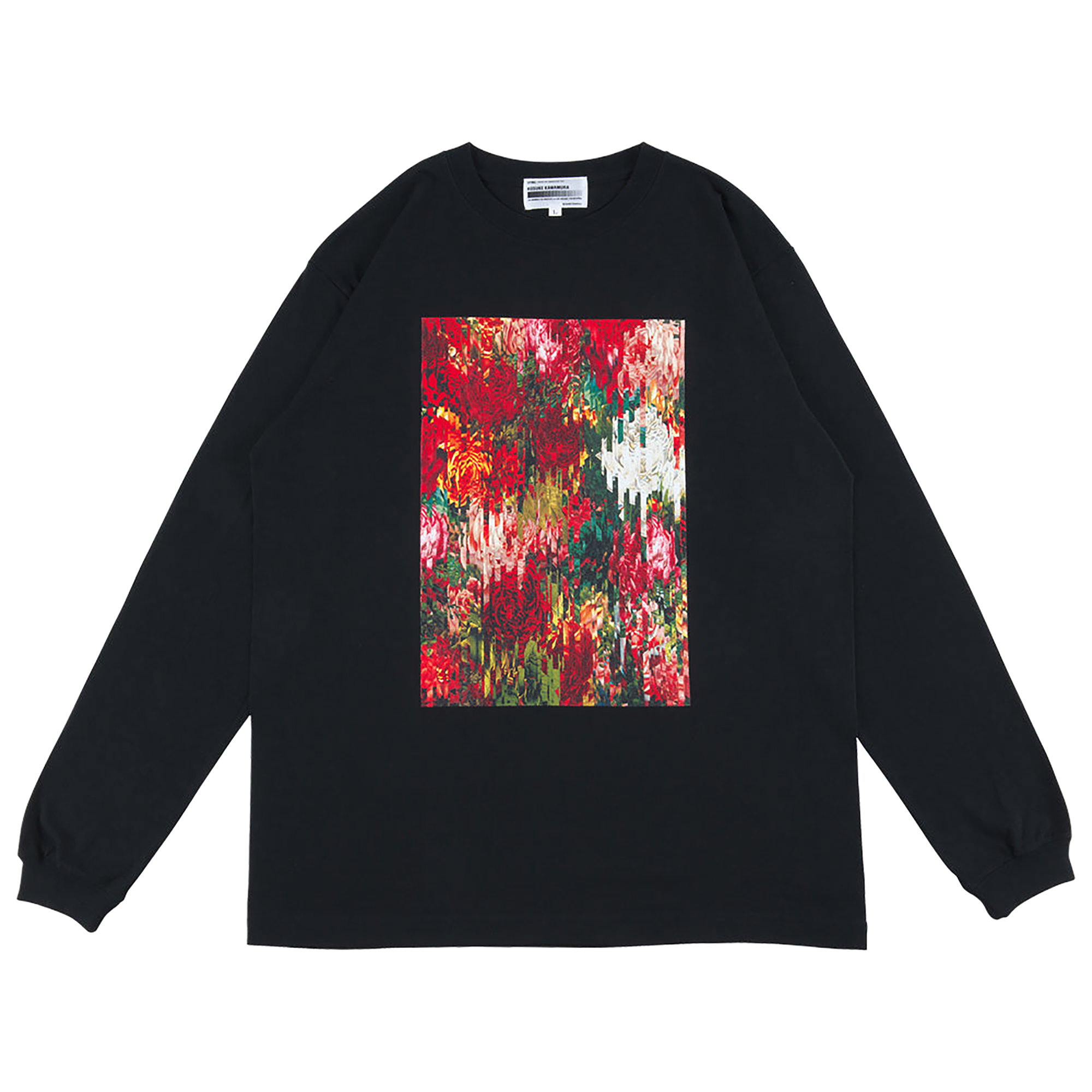 KOSUKE KAWAMURA LONG SLEEVE TEE "FLOWER"