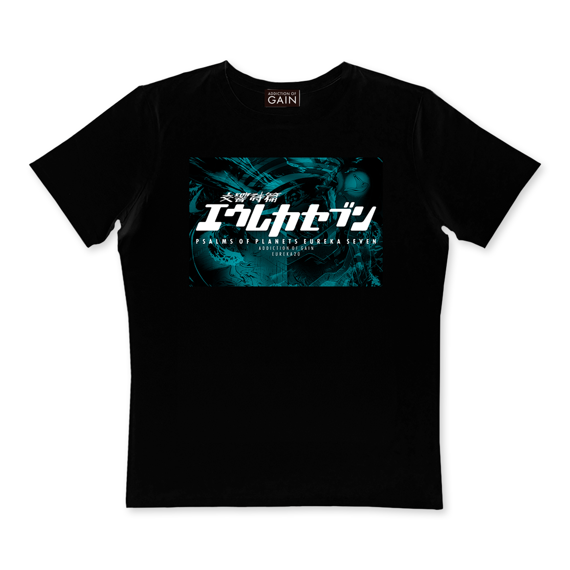 交響詩篇エウレカセブン Tシャツ 【EUREKA20-ロゴ】_0
