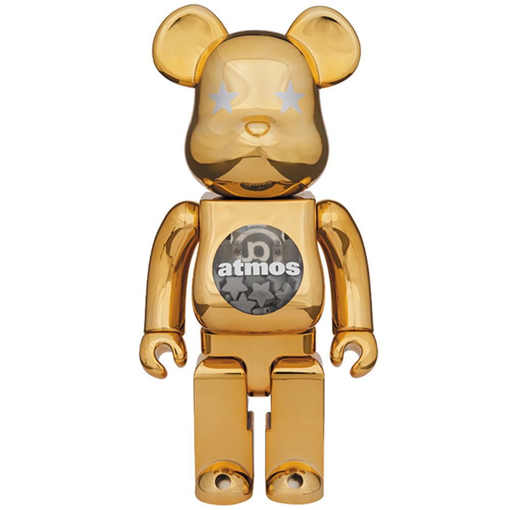 BE@RBRICK atmos GOLD CHROME 100％ & 400％_2