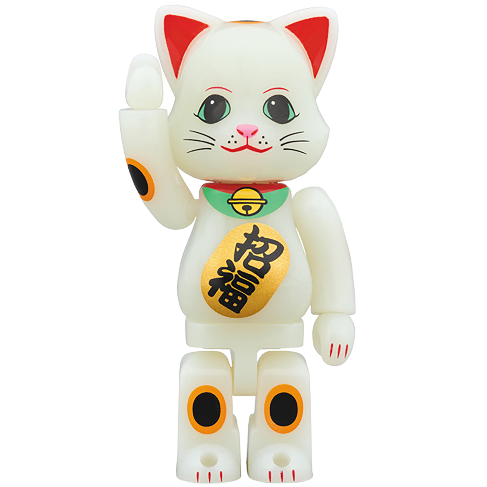 NY@BRICK 招き猫 招福 蓄光100％