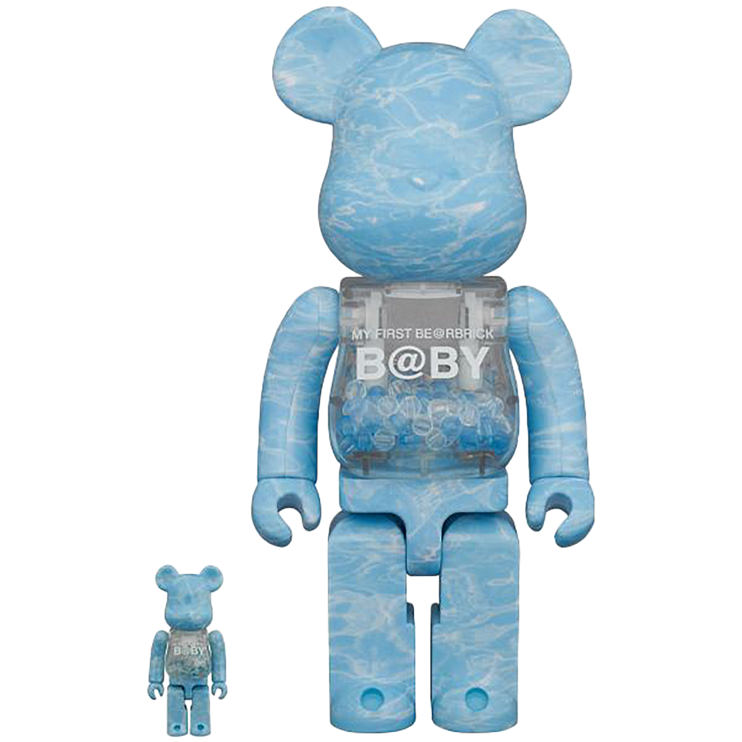 MY FIRST BE@RBRICK B@BY WATER CREST Ver.100％ & 400％