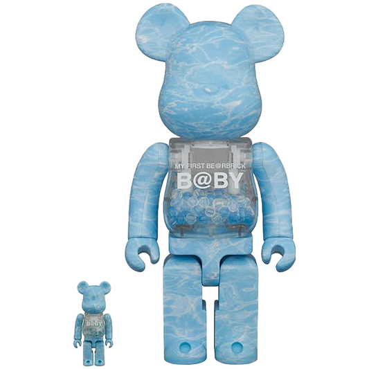 MY FIRST BE@RBRICK B@BY WATER CREST Ver.100％ & 400％